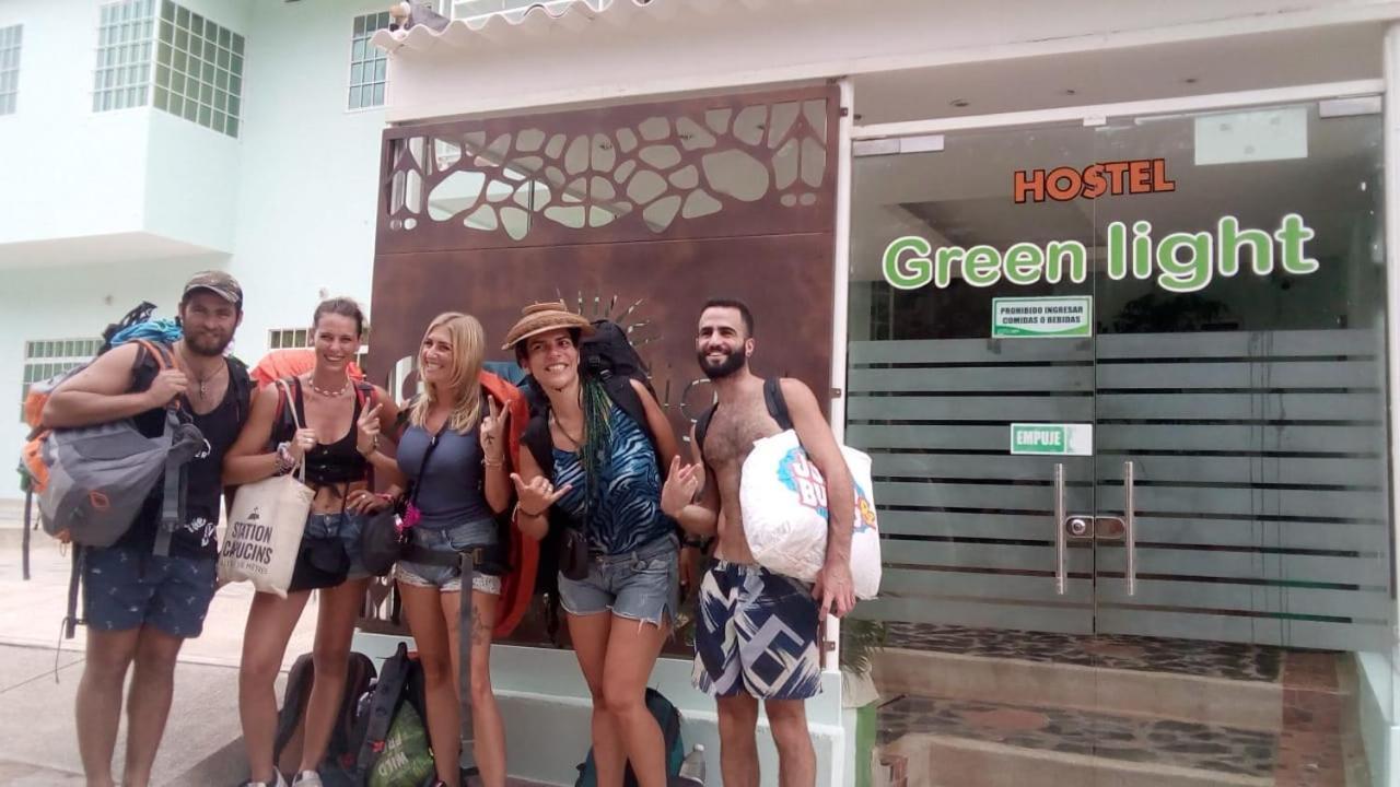 Hostel Green Light Taganga Bagian luar foto
