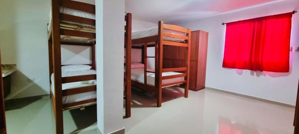 Hostel Green Light Taganga Bagian luar foto