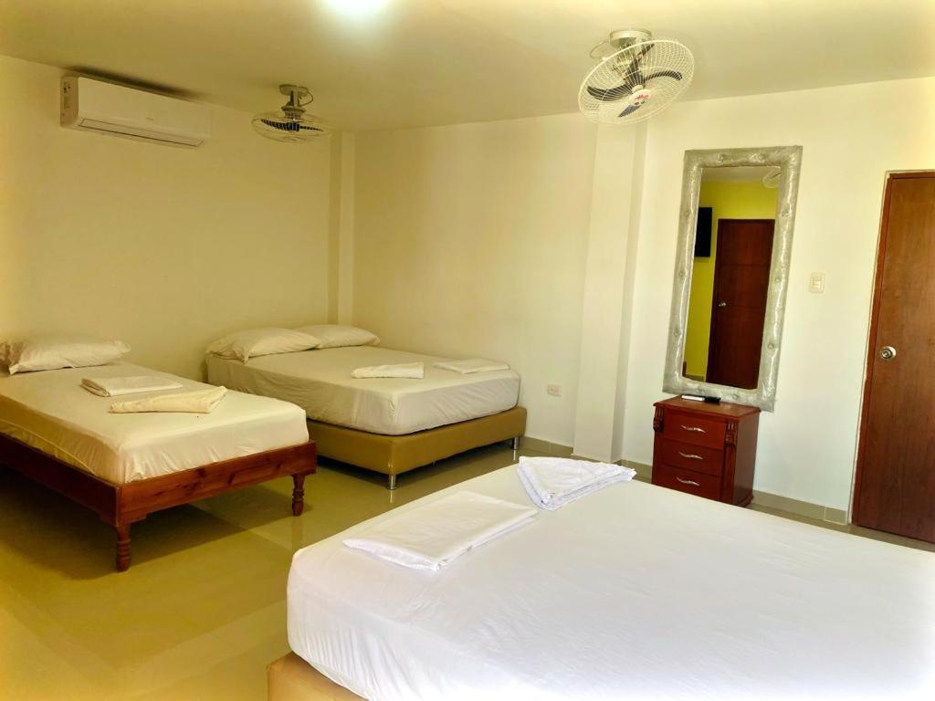 Hostel Green Light Taganga Bagian luar foto