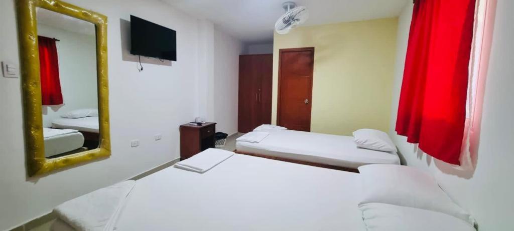 Hostel Green Light Taganga Bagian luar foto